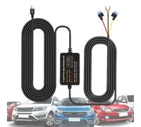 Dash Cam Hardwire Kit - Low Voltage Protection Hardware, Step-Down Power Cable, Vehicle Camera Wiring with Easy Installation | Reliable 24-Hour Monitoring Solution for Driving Video Recorders, GPS