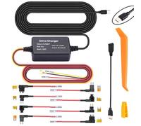 Dash Cam Hardwire Kit,USB C Hard Wire Kit Fuse for Dashcam, Type-C Hard Wire Kit, Tvfea 12V-24V to 5V Car Dash Camera Charger Power Cord, Gift 4 Fuse Tap Cable and Installation Tool for C5S、C1S
