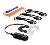 Dash Cam Power Adapter (12-pin Type A) - Compatible w Toyota Tacoma (15-23), Select Highlander, Tundra, Sienna; Honda Ridgeline and More USB Power Cord Solopen