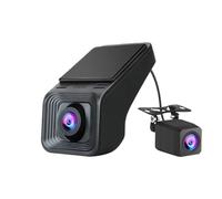 Dash Cam USB Car DVR ADAS Dash Cam Action Camera Dual Lens720P Front And Rear Cam Recoder G-sensor Car Camera (Size : NO TF Card)