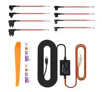 Dash Camera Power Cable, 10W 12-30V 3.2m Safe Anti-Scratch Dash Cam Wiring Kit for Radar Detector (MINI)