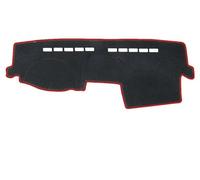 Dash Cover Dashboard For Isuzu For D-Max For LUV For Rodeo For KB For LB 2002 2003-2012 For RA Dashboard Mat Cover Carpet Car Accessories(Red Edge (LHD))