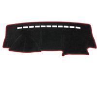 Dash Cover Dashboard For Suzuki For Jimny 1998-2012 2013 2014 2015 2016 2017 2018 Interior Sunshade Carpet Pad Car Accessories Dashboard Cover(Red Edge (LHD))