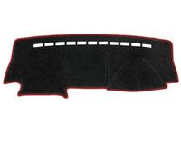 Dash Cover Dashboard For Suzuki For Jimny 1998-2012 2013 2014 2015 2016 2017 2018 Interior Sunshade Carpet Pad Car Accessories Dashboard Cover(Red Edge (RHD))