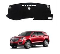 Dash Cover for Cadillac XT5 2016-2020 RHD, Dashboard Mat Pad Sunshade Anti-Slip Carpet Protector for Centre Console Accessories Black