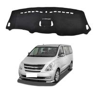 Dash Cover for Hyundai iLoad iMax i800 H300 H1 2008-2018 RHD, Dashboard Mat Pad Sunshade Anti-Slip Carpet Protector for Centre Console Accessories Black