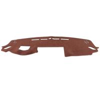 Dash Cover For Mitsubishi Eclipse Cross 2017 2023 Car Dashboard Cover Avoid Light Pad Instrument Panel Carpet Mat(LHD Brown)