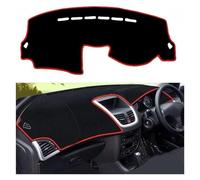Dash Cover For Peugeot 207 2009 2010 2011 2012 2013 Mat Dashboard Pad Sunshade Dashmat Protect Carpet Accessories Anti-Slip Dashmat Dashboard(Right hand drive)