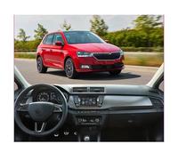 Dash Cover For Skoda For Fabia 2 3 5J NJ 2007~2020 Anti-Slip Mat Dashboard Cover Pad Sunshade Dashmat Dash Protect Carpet Car Accessories Rug Carpet Sun Shade Pad(Flannel Black,LHD_3 NJ 15-2020)