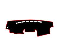 Dash Cover Mat Car Dashboard Avoid Light Cover Dash Mat Dash Board Pad Non-Slip Carpets For Toyota For RAV4 XA30 2006-2012 For RAV 4 Dashboard Cover(Red Side)