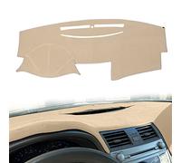 Dash Cover Mat Custom Fit for Toyota Camry 2002 2003 2004 2005 2006 Dashboard Cover Pad Carpet (02-06 Black)(07-11 Beige)