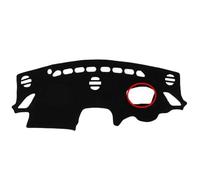 Dash Cover Mat For Mazda 3 Axela BM BN 2013-2018 With HUD Anti-sun Shade Auto Inner Protector Rug Car Dashboard Cover Dash Mat Carpet Cape(Red RHD)