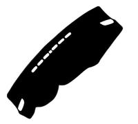 Dash Cover Mat For Outlander 2013-2015 Dashboard Cover Mat Sun Shade Pad Instrument Panel Carpet Car Accessories(Black)