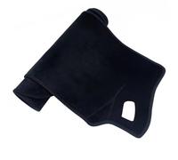 Dash Cover Mat For VW For Caddy 2K 2004~2014 Shade Cape Blanket Protector Car Accessories Dashboard Cover Dash Board Mat Carpet Pad Dash Cover(Flannel All Black,RHD)