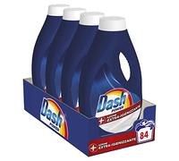Dash Liquid Washing Detergent, 84 Washes (4 x 21), Extra-Sanitizing Action, Deep Cleaning Against Dirt And Bacteria