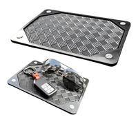 Dash Mat - Auto Dashboard Anti-Slip Phone Key Mat - Car Center Control Sun & Wear Resistant Pad Car Cell Phone Car Multi-function Waterproof Mat Car A