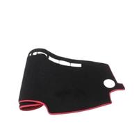 Dash Mat Carpet SunShade Pad For Kia For Rio 4 For K2 2017-2020 Car Dashboard Sun Shade Mat Avoid Light Pad Instrument Panels Cover Carpets Trims(Red Side)