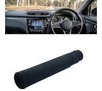 Dash Mat Cover For Nissan For Qashqai J11 2014 2015 2016 2017 2018 2019 2020 Car Dashboard Cover Dash Mat Sun Shade Pad Dash Mat Carpet(B Black RHD)
