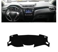 Dash Mat Cover For Nissan For Qashqai J11 2014 2015 2016 2017 2018 2019 2020 Car Dashboard Cover Dash Mat Sun Shade Pad Dash Mat Carpet(A Black Side LHD)