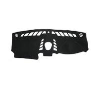 Dash Mat For Cayenne 958 2011-2016 2017 RHD Car Dashboard Cover Dash Mat Anti-dirty Sun Shade Dashmat Carpet Accessories Dash Cover (Color : With compass)