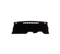 Dash Mat LHD/RHD For MG 4 MG4 EV For Electric EH32 For Mulan 2022 2023 2024 Car Dashboard Cover Avoid Light Pad Carpet Non-Slip Mat Car Dashboard Cover(Size:A RHD Red Side)