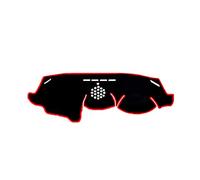 Dash Mat Sun Shade Car Inner Dashboard Cover For 6 Series E63 E64 630 640d 650i 2003 2004 2005 2006 2007 2008 2009 2010 Dash Mat Carpet Cushion(RHD Red No HUD)