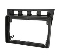 Dash Mount Frame Car CD Radio Stereo Fascia Surround Panel, Replacement for Picanto 2004-2008, Seamless Fit ABS Material, Stylish Interior Decoration for 9in GPS Navigator In