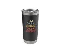 Dash Name Dash Personalized Name First Given Stainless Steel Insulated Tumbler