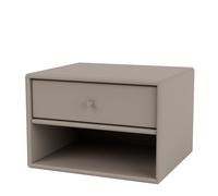 Dash Nightstand Wall Truffle Montana QUICK SHIP - 5714322307468