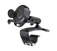 Dash Phone Holder for Car - Universal Adjustable Rotating Stand - Car Cell Phone Holder,for Driving Navigation Road Trips Commuting Travel Delivery Truck Taxi Video Calls