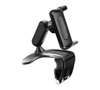 Dash Phone Mount - Car Dashboard Phone Mount, 360 Rotation Bracket for Most Smartphones, Adaptive Mounting Solution, Adjustable Clamp Design