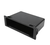 Dash Radio Pocket, Stereo Radio Storage Box Single Din Black for in the Car