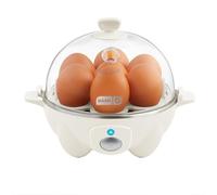 DASH Rapid Egg Cooker: 7 Egg Capacity Electric Egg Cooker for Hard Boiled Eggs, Poached Eggs, Scrambled Eggs, or Omelets with Auto Shut Off Feature - Cream