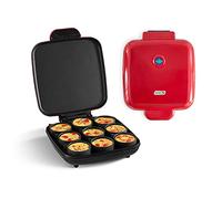 Dash Sous Vide Style Family Size Egg Bite Maker for Breakfast Bites, Sandwiches, Healthy Snacks or Desserts, Keto & Paleo Friendly (9 Servings), Red, 9 Egg Bites