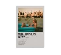 Dasha Album What Happens Now Poster Canvas Wall Art Aesthetic Cover Poster Modern Art Painting for Living Room 20x30inch(50x75cm) Unframe-style