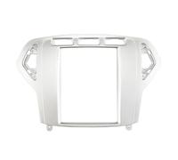 Dashboard 9.7 Inch Stereo Frame Kit For Mondeo 2007 2008 2009 2010 Front Dash Center Install Fascia Cable Canbus(Silver)