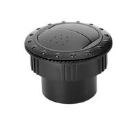 Dashboard AC Vent - RV Air Outlet, Round Knob Type AC Vent, Adjustable Air Flow Deflector | Air Conditioning Valves For Trucks Boats Yachts Cars Roofs Most Vehicles Systems
