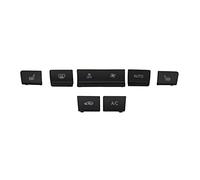 Dashboard Air Condition AC Button Key Cap Repair Kit For BMW 1 2 3 4 F Series F20 F30 F35 F45 F46 F80 Decorative Panel Grille(Model B)