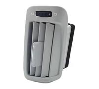 Dashboard Air Conditioning Deflector Air Conditioner Center Pillar Rear Seat B-pillar Outlet Car Conditioning Vents 1pc For Skoda For Superb 2009-2014(Left Gray)
