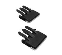 Dashboard Air Conditioning Deflector For Toyota For Corolla 2009-2013 2X Front Center Side Air Vent Outlet Tab Clips AC Adjustment Buckle Repair Kit