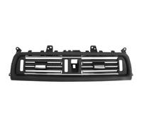 Dashboard Air Conditioning Deflector Front Row Center Left Right Rear Side Air Conditioner A/C Wind Outlet Panel Cover Pane For BMW 5 Series F10 F11(Middle With Chrome)