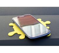 Dashboard Anti-Slip Cradle mat YELLOW SPLAT