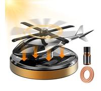 Dashboard Aromatherapy - Dashboard Helicopter Fragrance, Helicopter Shape Rotating Car Aromatherapy | For Car And Truck With Solar Energy Rotating Design