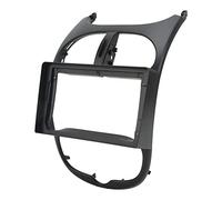 Dashboard Bezel Double DIN Dash Kit 9 Inch Central Control GPS Navigation Panel Trim Dash Board Fascia Bezel Replacement for 206 2000-2008