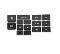 Dashboard Button Stickers for A6 C5 Car Air Conditioner Climate AC Switch Button Repair Kit Decal Sticker Fix Ugly Anti Scratch