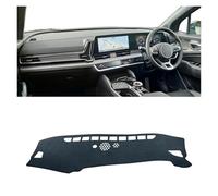Dashboard Carpet Mat For Kia For Sportage NQ5 For Hybrid For GT-Line For HEV For X-Pro 2022-2024 Car Dashboard Cover Anti-UV Carpets Non-Slip Mats Car Dash Mat(Black RHD)