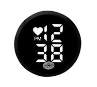 Dashboard Clock - Automotive Adhesive Digital Clocks,LED Time Display Watch Stick on for Motorcycle Car Bike Truck Air Vent Dashboard