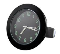 Dashboard Clock - Metal Coated Mini Luminous Quartz 4.5cm Diameter