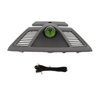 Dashboard Clock Surround Trim 970 552 151 01 6W0 Green Stopwatch ABS Replacement for 2010 2016 Direct Fit OEM Quality Interior Upgrade (Grey)