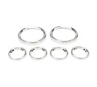 Dashboard Compatible With Touring For Electra For Street For Road For Glide 2000-2013 Motorcycle Speedometer Trim Ring Instrument Cover Gauge Bezel Kits